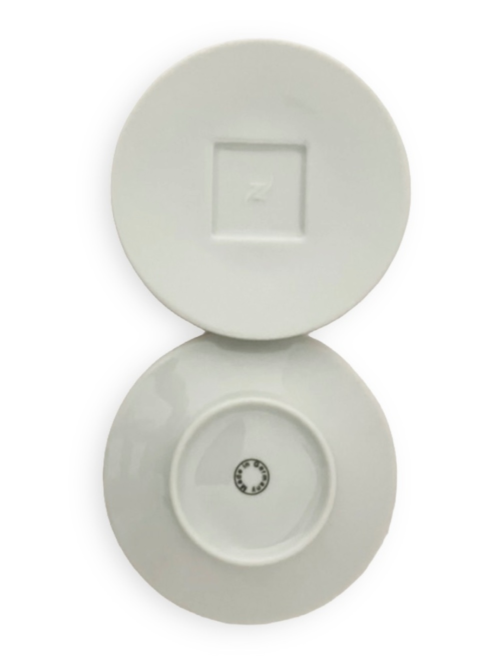 Nespresso White Espresso 4.50 Saucer Dessert Plate Replacement Porcelain GERMANY
